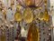Großer Murano Kristall Kronleuchter, 1960er 11