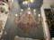 Großer Murano Kristall Kronleuchter, 1960er 17