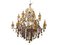 Large Murano Crystal Chandelier, 1960s, Image 1