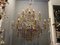 Großer Murano Kristall Kronleuchter, 1960er 8