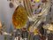 Großer Murano Kristall Kronleuchter, 1960er 14