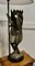 African Senufo Bird Carved Wood Sculpture Lamp 5