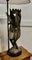 African Senufo Bird Carved Wood Sculpture Lamp, Image 5