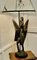 African Senufo Bird Carved Wood Sculpture Lamp 11