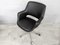 Vintage Black Leather Swivel Chair by Olli Mannerma For Kilta, 1960s 4