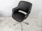 Vintage Black Leather Swivel Chair by Olli Mannerma For Kilta, 1960s, Image 4