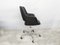 Vintage Black Leather Swivel Chair by Olli Mannerma For Kilta, 1960s, Image 1