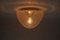 Lampada a fungo in vetro cromato, Germania, anni '60, Immagine 2