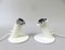 Small Space Age Table Lights in White, 1970s, Set of 2, Image 12