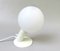 Small Space Age Table Lights in White, 1970s, Set of 2 24