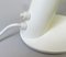 Small Space Age Table Lights in White, 1970s, Set of 2, Image 18