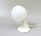 Small Space Age Table Lights in White, 1970s, Set of 2 23