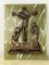 Jésus sur la Croix en Bronze sur Verre Acrylique, Italie, 1970 1