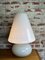 Lampe Vintage en Verre Opalin Beige, Italie, 1980s 2