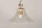 Large Structural Glass Pendant Lamp from Limburg, 1970s, Image 8