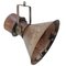 Mid-Century Industrial Rust Brown Metal Pendant Lamp 1