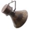 Mid-Century Industrial Rust Brown Metal Pendant Lamp, Image 3