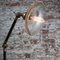 Vintage Industrial Metal and Brass Table Light 9