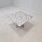 Italian Carrara Marble Coffee Table, 1980s, Image 4