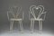 French Metal Heart Chair attributed to Mathieu Matégot, 1950s 5