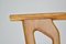 Vintage Italian Wooden Dining Chairs, 1950s, Set of 4 13