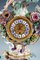Reloj Splendor con flora y flores de JJ Kaendler, Alemania, década de 1860, Imagen 6
