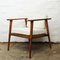 Fauteuil Angulaire Vintage en Teck et Boucle, 1960s 8