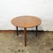 Vintage Teak Three-Legged Coffee Table from Norsk Design Ltd, 1960s 9
