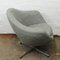 Chaise Egg Vintage Bleue/Gris, 1970s 7