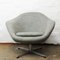 Vintage Swivel Blue/Grey Egg Chair, 1970s, Image 9