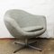 Vintage Swivel Blue/Grey Egg Chair, 1970s 2