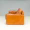 Cedar Leather Ds-61 Sofa from de Sede, 1972 3