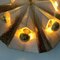 Star Lamps in Brown and Beige Ceramic, Germany, 1970s, Set of 2, Image 5