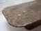 Tavolino da caffè vintage in resina e marmo con foglie di ammonite, anni '70, Immagine 7
