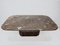 Vintage Ammonite and Silver Leaf Marble Resin Coffee Table, 1970s 6