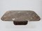 Vintage Ammonite and Silver Leaf Marble Resin Coffee Table, 1970s, Image 6