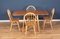 Mesa de comedor modelo 383 y sillas de comedor Windsor Kitchen de Lucian Ercolani para Ercol. Juego de 5, Imagen 1