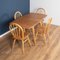 Mesa de comedor modelo 383 y sillas de comedor Windsor Kitchen de Lucian Ercolani para Ercol. Juego de 5, Imagen 11