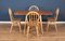 Mesa de comedor modelo 383 y sillas de comedor Windsor Kitchen de Lucian Ercolani para Ercol. Juego de 5, Imagen 13