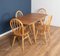 Model 383 Dining Table and Windsor Kitchen Dining Chairs by Lucian Ercolani for Ercol, Set of 5 10