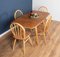 Model 383 Dining Table and Chairs by Lucian Ercolani for Ercol, Set of 5 2