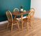 Blonde Model 383 Dining Table & Model 370 Windsor Kitchen Dining Chairs by Lucian Ercolani, Set of 5, Image 4