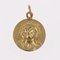 20th Century 18 Karat Yellow Gold Christ Medal Pendant from E Dropsy, Image 8