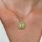 20th Century 18 Karat Yellow Gold Christ Medal Pendant from E Dropsy, Image 6