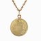 Colgante con medalla de Cristo de oro amarillo de 18 kt, siglo XX de E Dropsy, Imagen 7