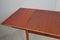 Swedish Modern Teak and Beech Dining Table or Desk attributed to Nils Jonsson for Hugo Troeds, 1960s, Image 9