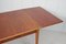 Swedish Modern Teak and Beech Dining Table or Desk attributed to Nils Jonsson for Hugo Troeds, 1960s, Image 10