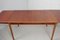 Swedish Modern Teak and Beech Dining Table or Desk attributed to Nils Jonsson for Hugo Troeds, 1960s, Image 7