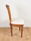 Vintage Cream & Brown Braided Chair, Image 3