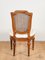 Vintage Cream & Brown Braided Chair, Image 4